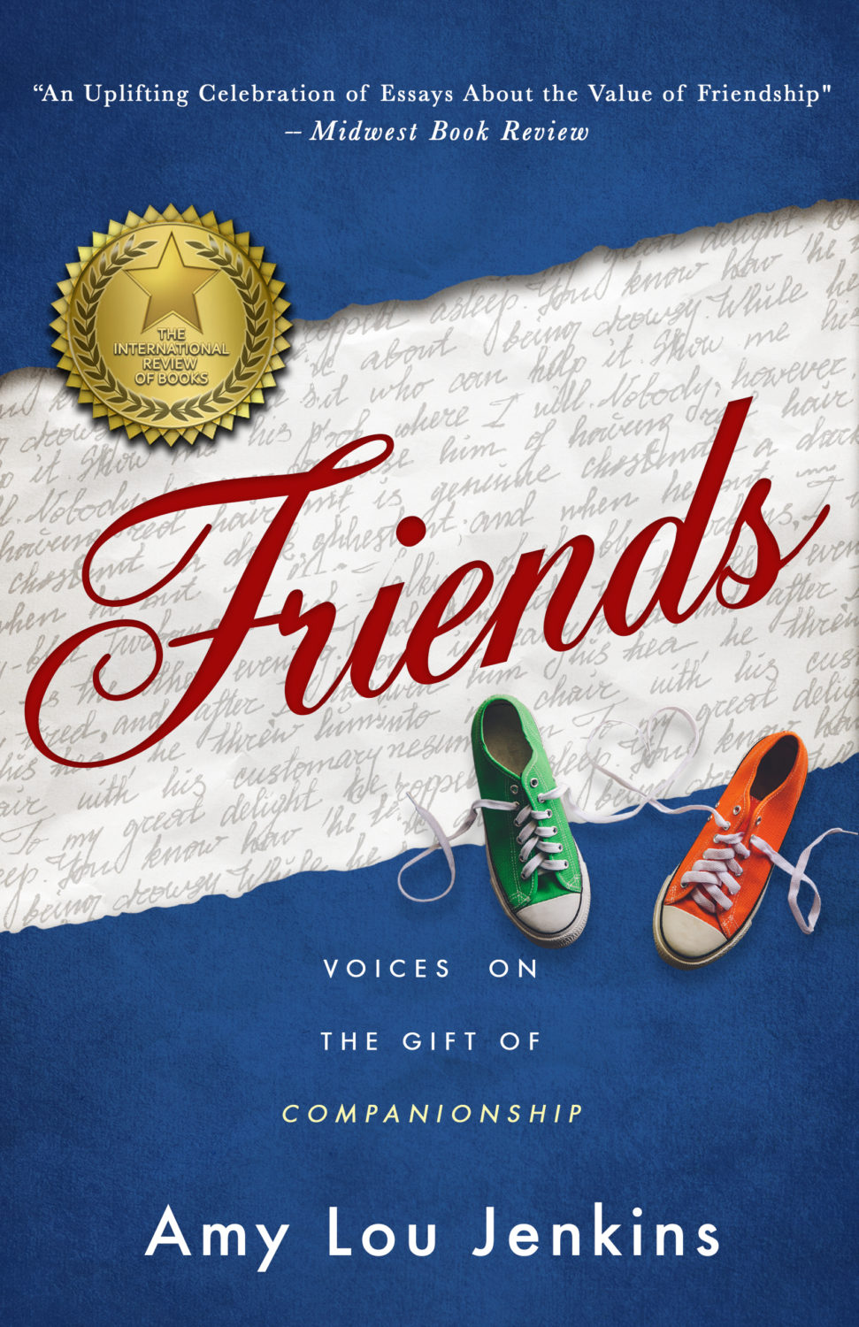 Friends a book cover to celebrate friendship