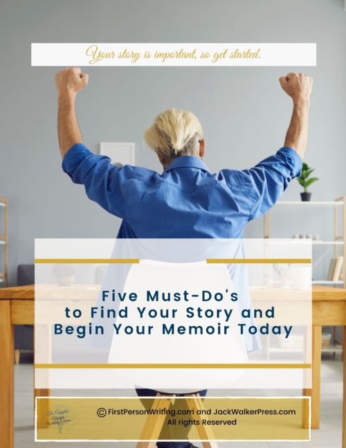 Find Your Story and Write Your Memoir First Person writing at amyloujenkins.com