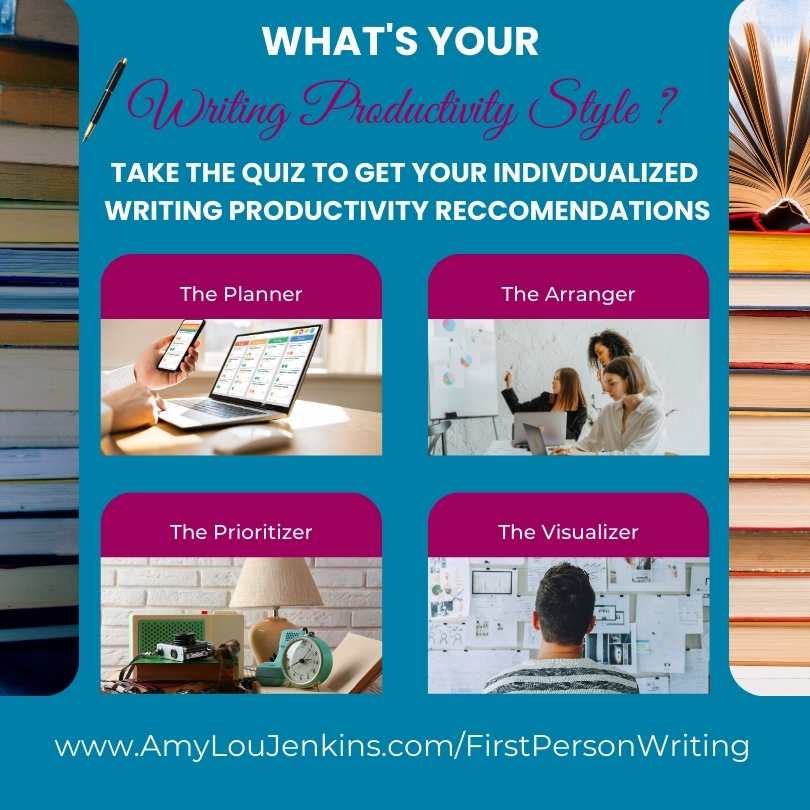 Writing Productivity Quiz with individualized results