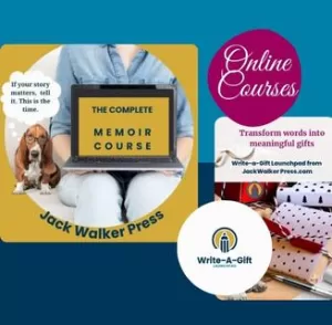 Amy Lou Jenkins Courses: Complete Memoir Course and Write-A-Gift