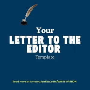 Template for Letter to the Editors