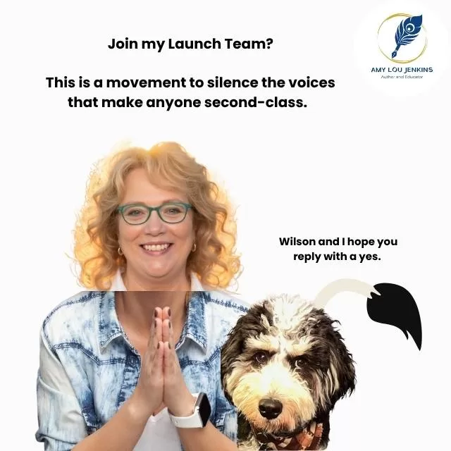 Launch Team, join to help the movment amy lou jenkins