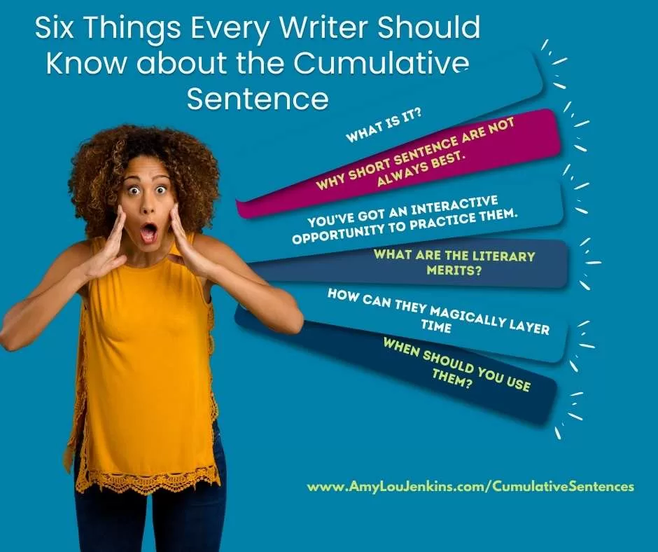 Woman is surprised by the Six things she should know about cumulative sentences