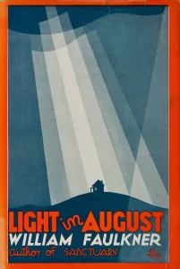 Light in August book jacket cover