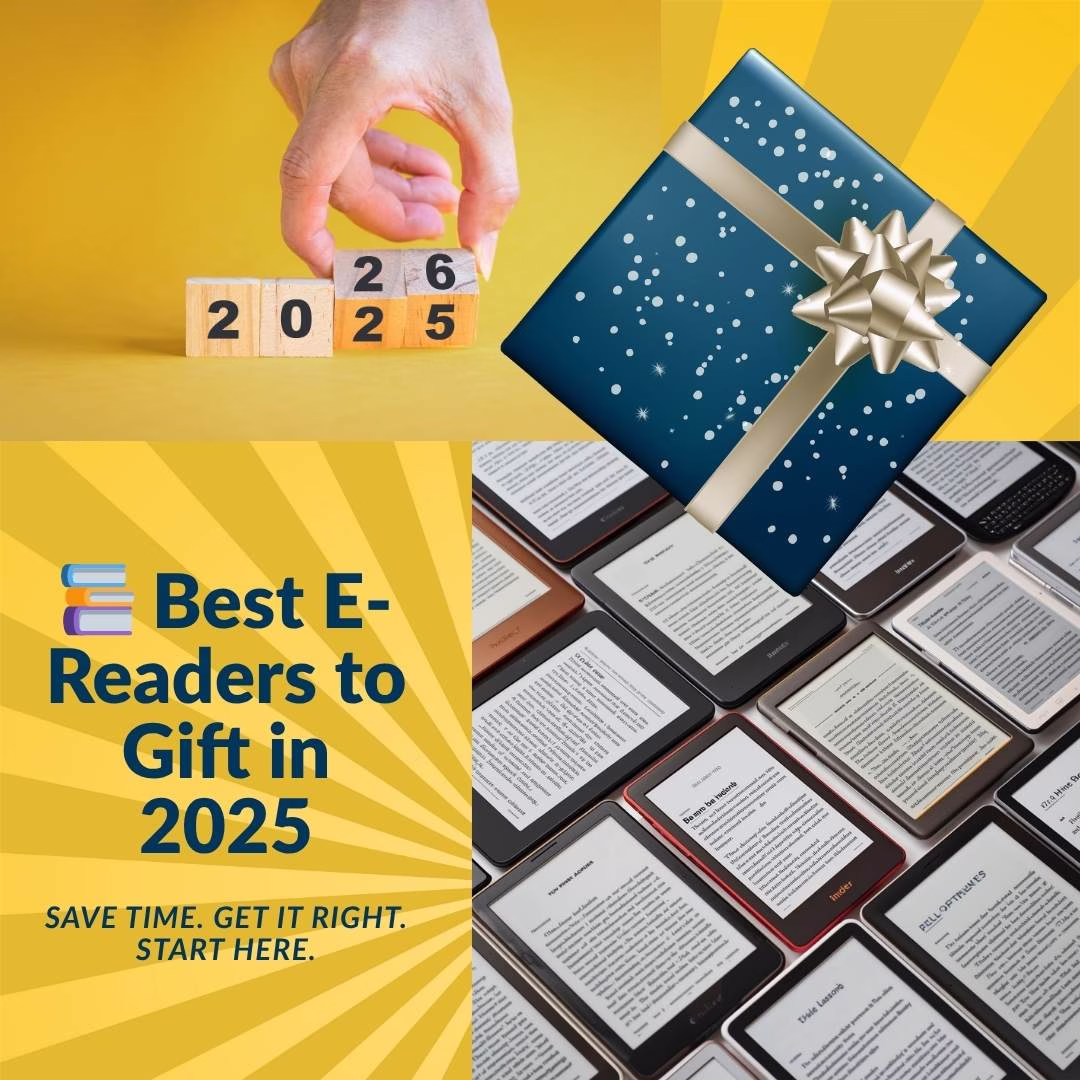 2025 and 2026 Gift Guide to Ereaders
