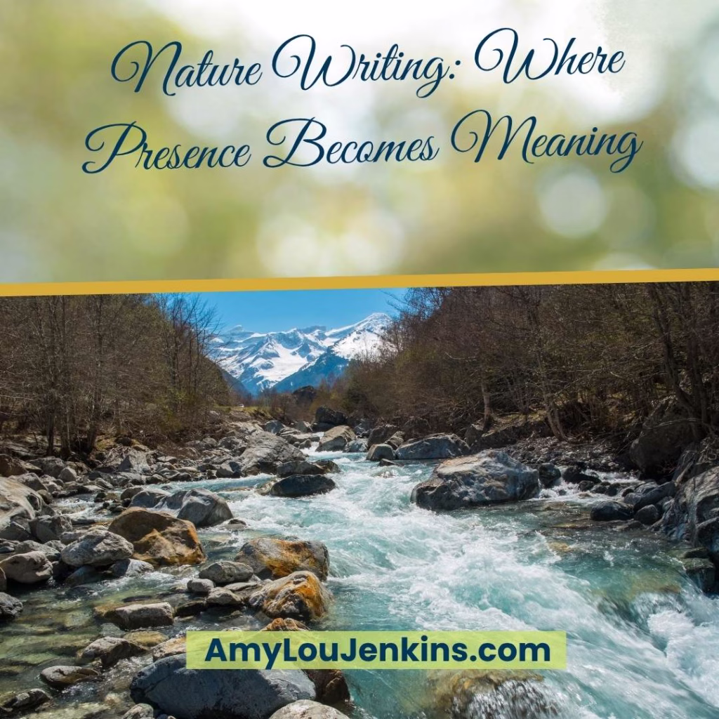 Why we need nature writing