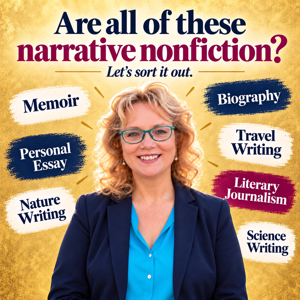 Amy Lou Jenkins Describes Narrative nonfiction and offers a comprehensive review from a writers perspective